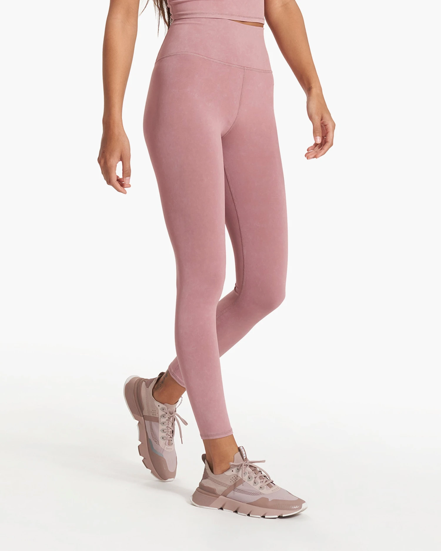 Washed Studio Legging | Washed Marsala - Image 2