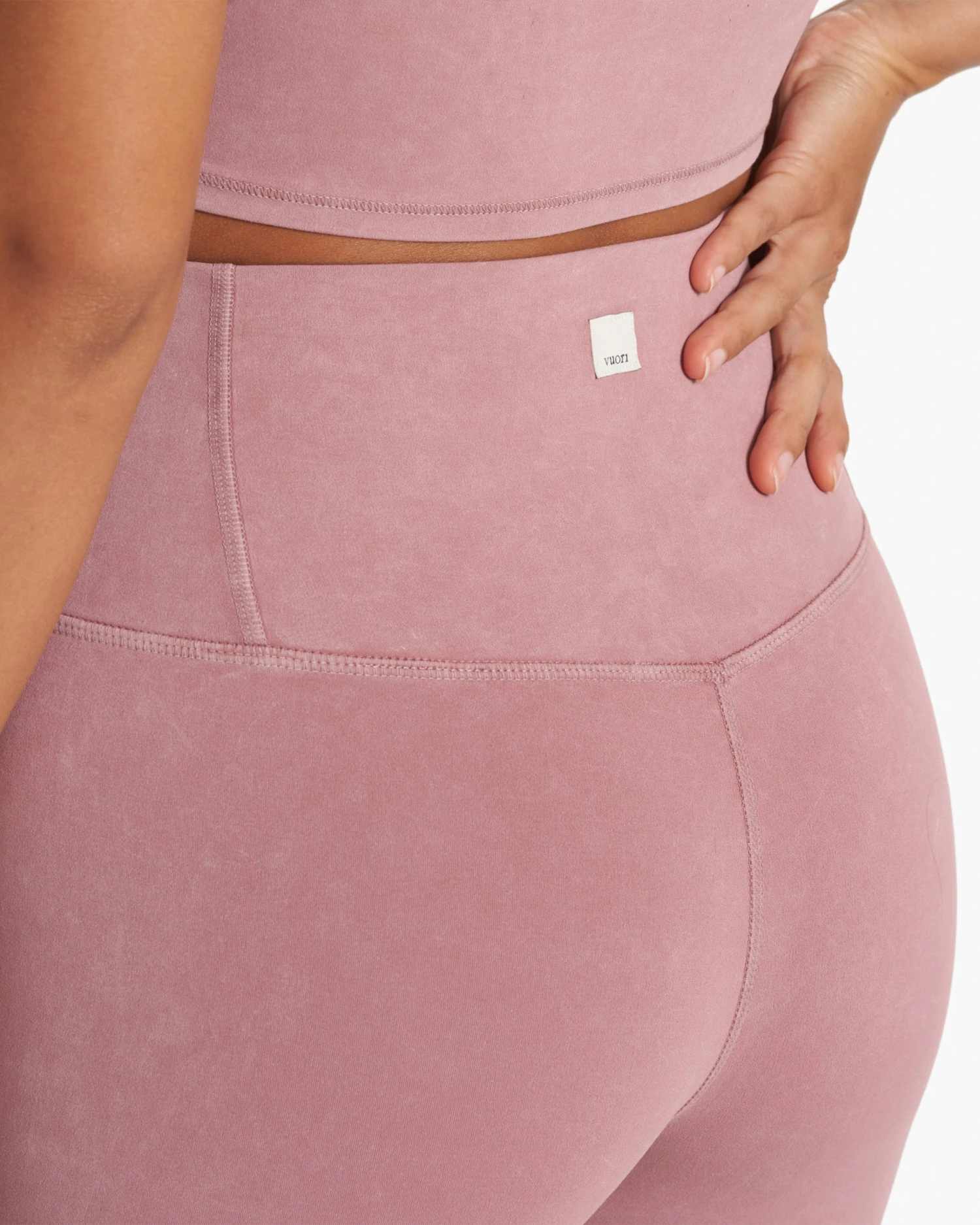 Washed Studio Legging | Washed Marsala - Image 4