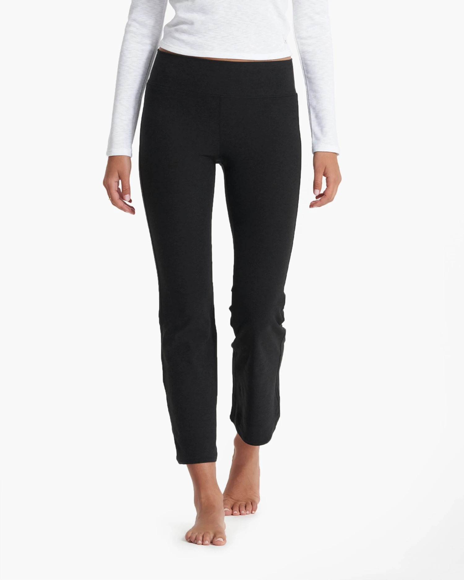 Mid Rise Elevation Slim Bootcut | Black Heather - Image 5