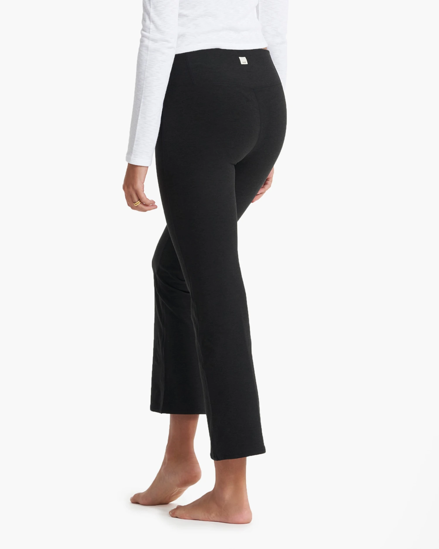 Mid Rise Elevation Slim Bootcut | Black Heather - Image 6