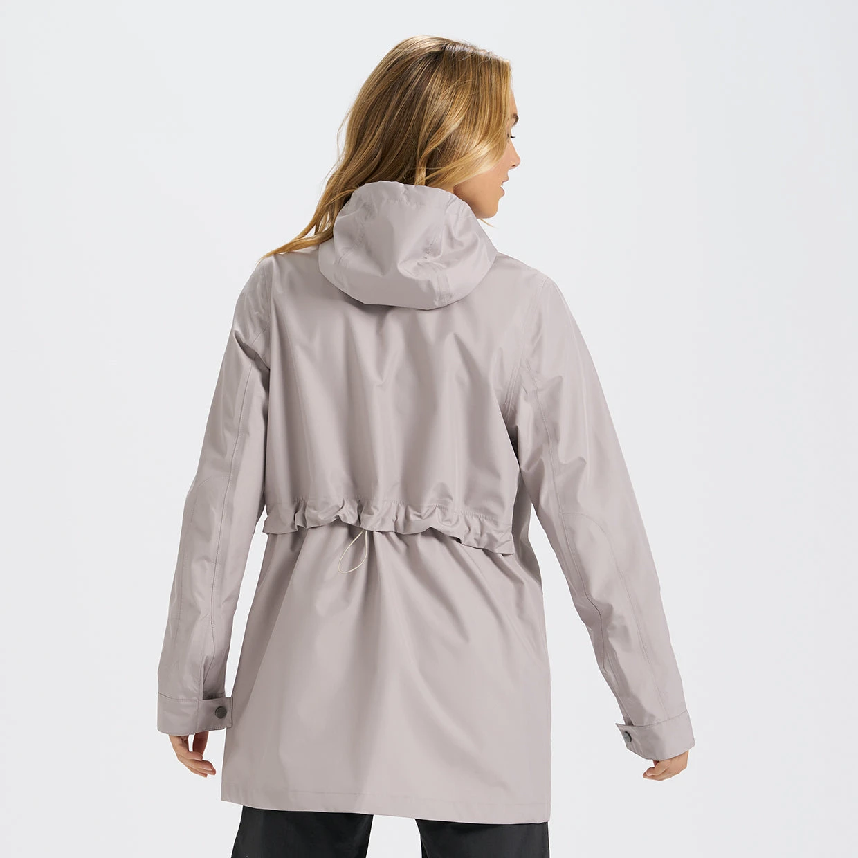 Womens Palisades Rain Jacket | Putty - Image 4