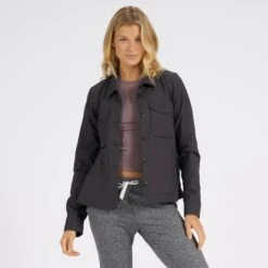 Womens Ripstop Jacket | Charcoal