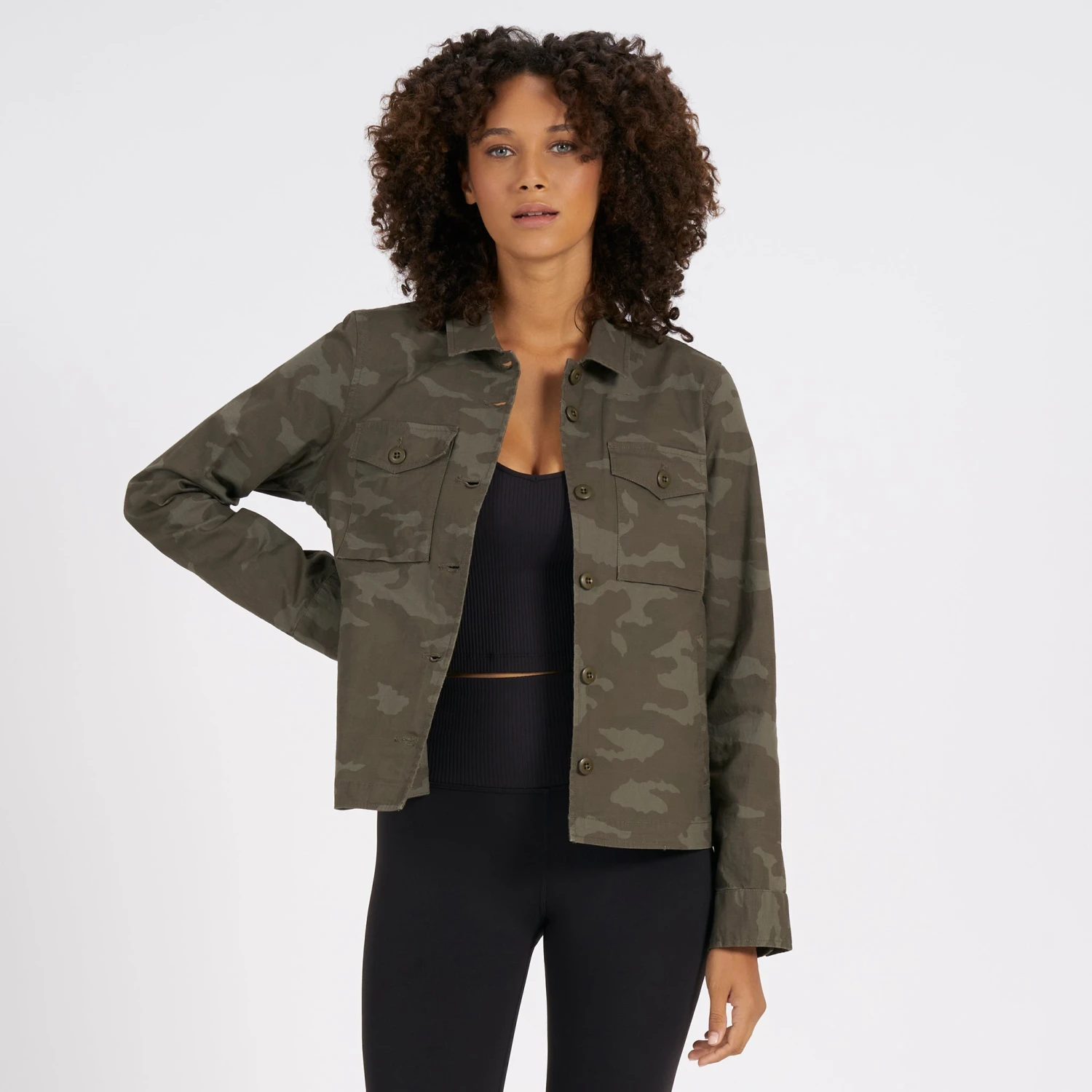 Womens Ripstop Jacket | Oregano Camo