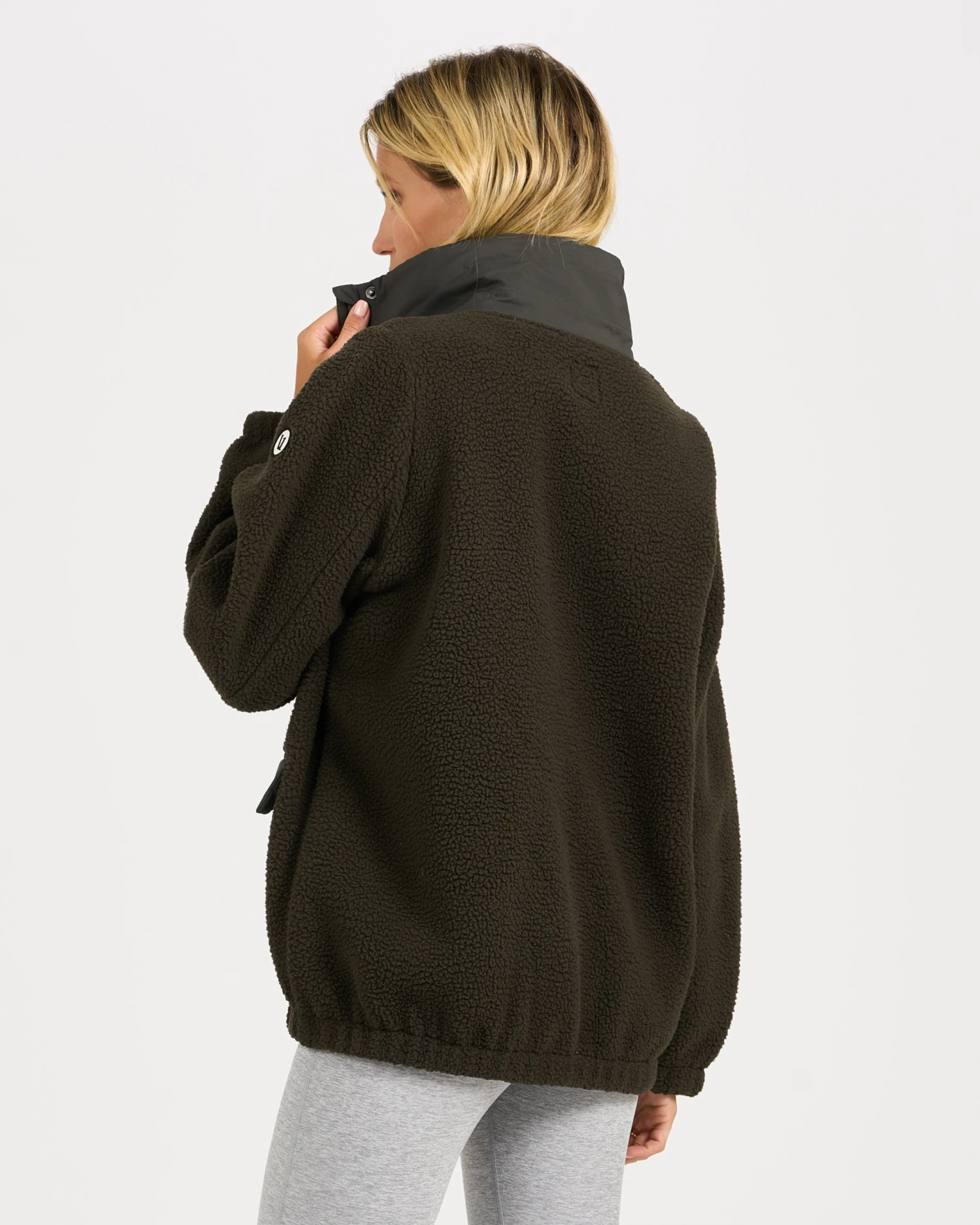 Utility Sherpa Jacket | Dark Oregano - Image 3