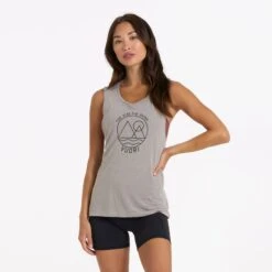 The Rise The Shine Tank | Light Oregano