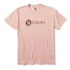 V1 Vuori Wordmark Logo Tee | Burnt Clay Heather